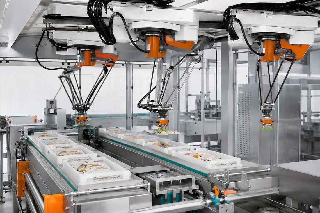 Delta Robot Case Packing Machine — AUSA Automation Solutions