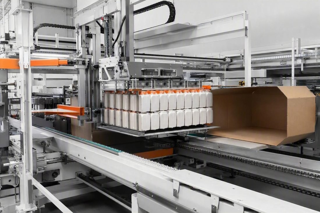 Side-Load Case Packing Machine — AUSA Automation Solutions